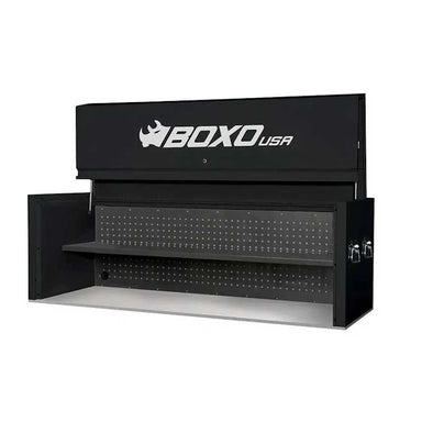 Boxo USA Black tool chest top from the front