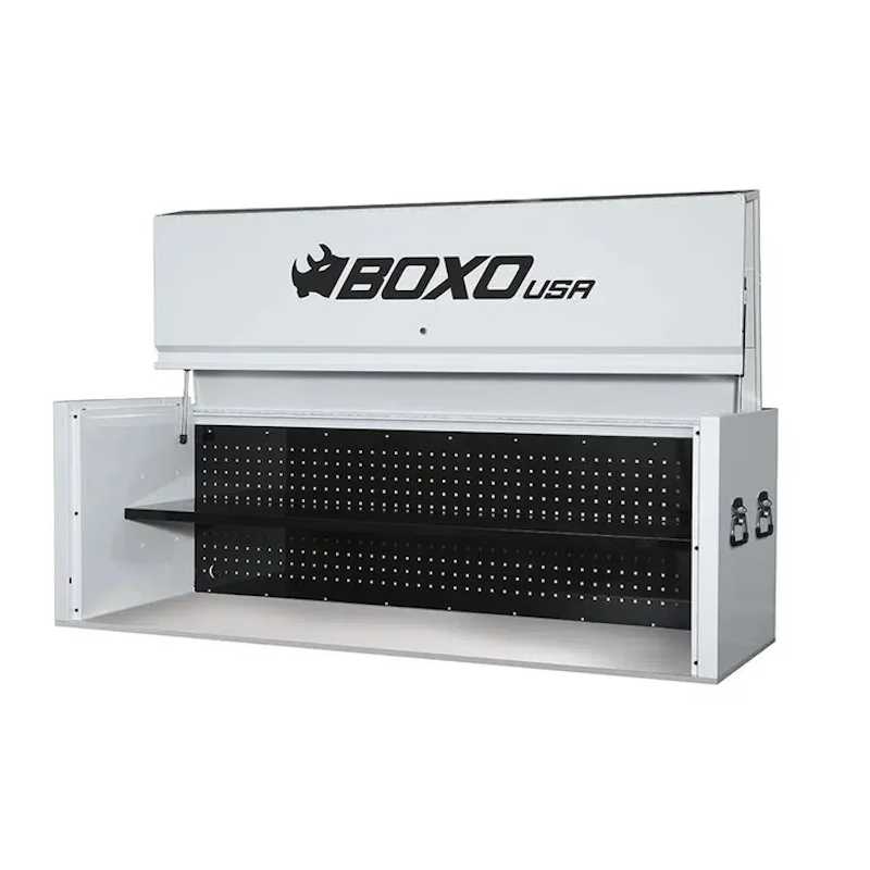 Boxo USA White tool chest top from the front