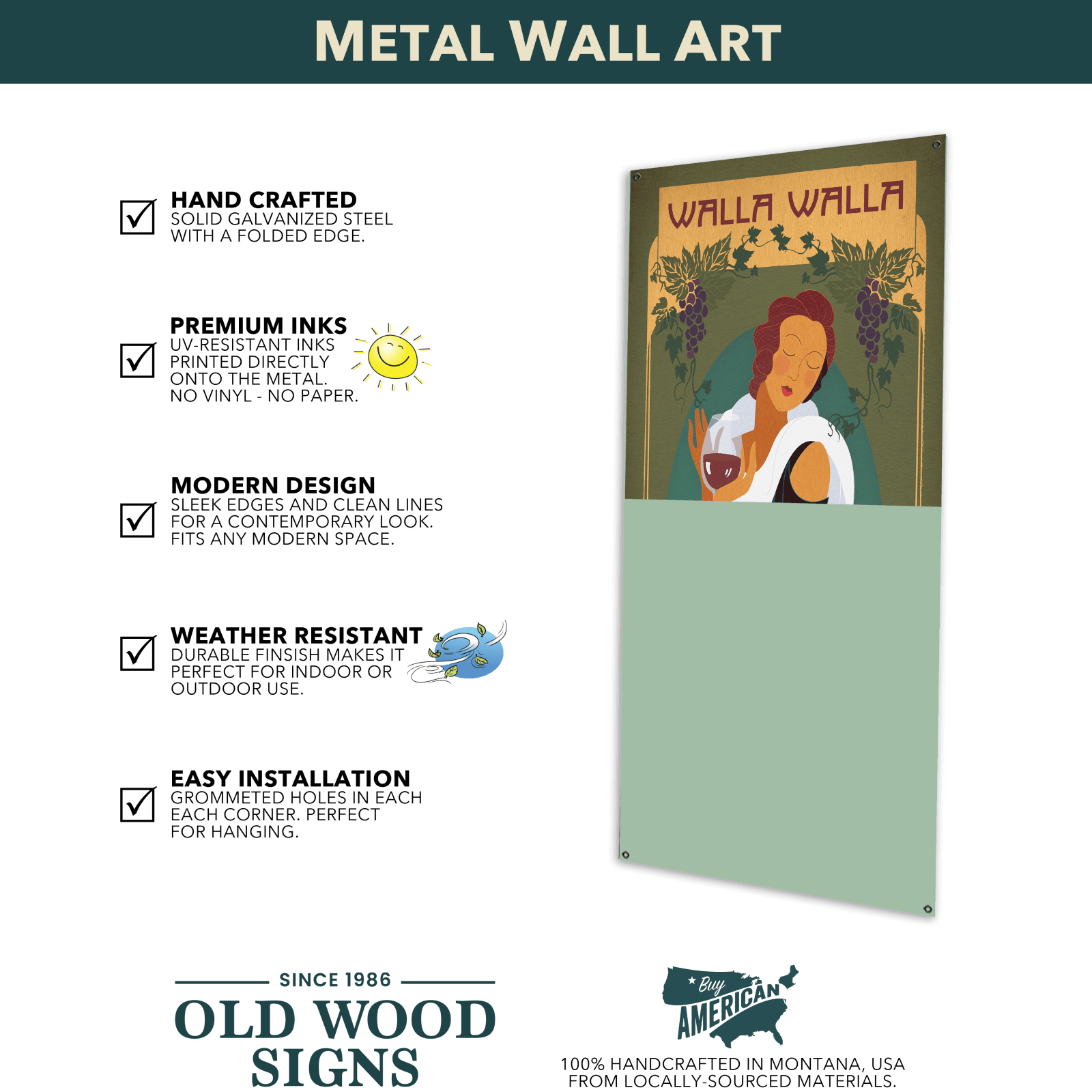 Alaskan Twilight: Moose in Denali - Wood & Metal Wall Art Metal information