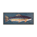 Brook Trout Wall Art | Metal on Wood Panel from the front