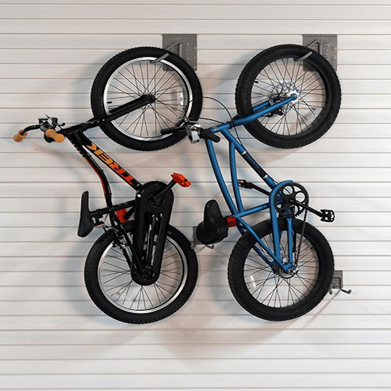 StoreWALL Rotating J-Hook Bike Set