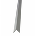 A long, narrow gray metallic or plastic trim piece with a V-shaped cross-section, shown vertically against a plain white background.