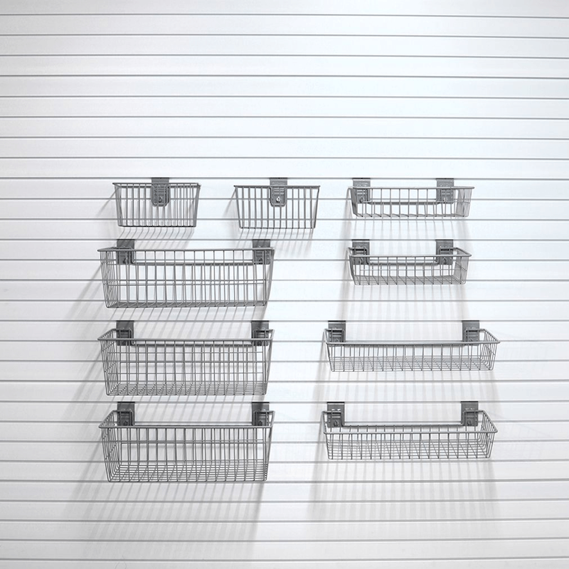 9-piece Select Basket Bundle, illustrating a grouping of popular baskets including caddy, shallow, and deep varieties.